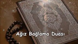 Ağız Bağlama Duası [upl. by Emmalynn674]