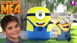 Despicable ME 4 MINIONS Super Surprise Toys on HobbyKidsTV [upl. by Ahsinej736]