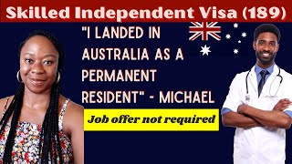 Visa 189  Direct Permanent Residency to Australia  Job offer not required [upl. by Dollie]