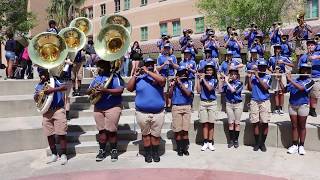 Mainland High School Marching Band  Pep Jam 4718 [upl. by Ivan]