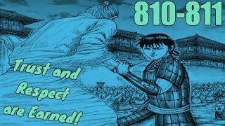 Trust and Respect  Kingdom Chapter 810811 Live Reaction [upl. by Doykos]