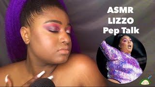 LIZZO pep talk before SHOWTIME Roleplay👄💗💜 [upl. by Anaihk]