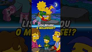 LISA BEIJOU O MILLHOUSE simpsons thesimpsons shorts homer bart [upl. by Nangem]