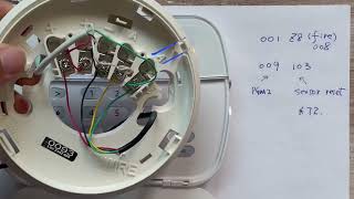 DSC NEO 4 wire smoke detector wiring and programming [upl. by Bautista]