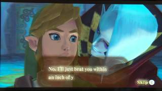 Zelda Skyward Sword  SDCC 11 Ghirahim Boss Battle Gameplay Cam [upl. by Nnaeitak630]