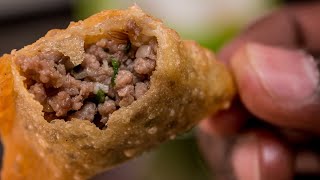 How to Make meat Samosas [upl. by Alene864]