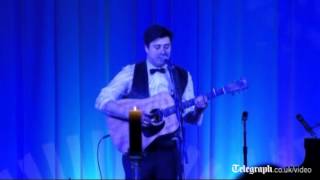 Mumford amp Sons play for Barack Obama and David Cameron at White House [upl. by Reaht]