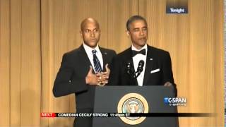 President Obamas 2015 White House Correspondents Dinner Speech [upl. by Eelarac]