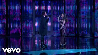 The Weeknd amp Ariana Grande – Save Your Tears Live on The 2021 iHeart Radio Music Awards [upl. by Jeremie]