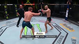 Khazmat Chimaev vs Gerald Meerschaert Full Fight [upl. by Nikoletta]