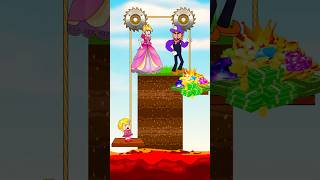 Waluigi’s Greed Backfires Princess Peach Takes the Crown [upl. by Nonnahsal221]