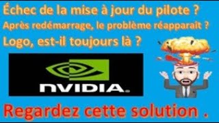 Vous avez mis à jour le pilote nvidia et lerreur 43 apparaît au redémarrage  Comment le résoudre [upl. by Georgena]