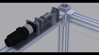 Design and simulation of cable winch for KNTU CDRPM [upl. by Ballard]