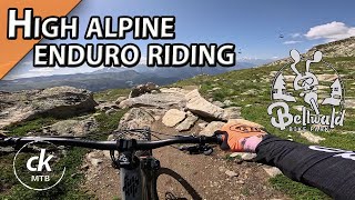 Lord of the Rims  Bellwald  Ein super hochalpiner Enduro Trail  Full Run  ck MTB [upl. by Auberbach]