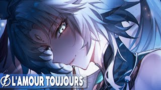 Nightcore  LAmour Toujours Reprobeater Cover  Lyrics [upl. by Osborn]