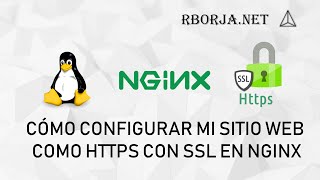 Cómo configurar mi sitio web como HTTPS con SSL en Nginx [upl. by Ytteb]