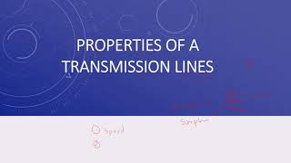 Transmission Line Properties  Signal Integrty  HSD [upl. by Zerk70]