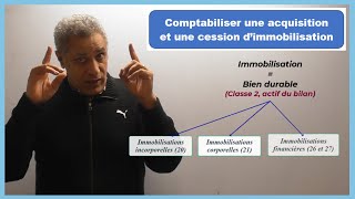 Acquisition et Cession dIMMOBILISATIONS AMORTISSABLES  Écritures comptables [upl. by Jepson]