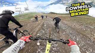 THIS IS WHAT DOWNHILL MOUNTAIN BIKING IS ALL ABOUT [upl. by Biddy233]