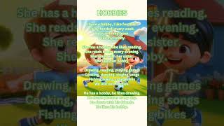 Hobbies hobbies song learnenglish [upl. by Erdnaet]