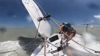 2022 j24 worlds race 4 [upl. by Tobye]