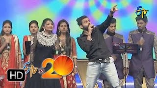 Sreerama ChandraRanina Reddy Performance  Top Lechipoddi Song in Nellore ETV  20 Celebrations [upl. by Ajim700]