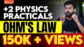 Plus Two Physics Practicals  Ohms Law  Eduport Plus Two [upl. by Nwotna533]