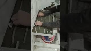 Tile installation system technique homeconstructionvideos viralshorts diy [upl. by Camey]