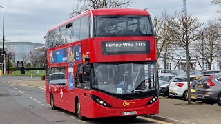 FULL JOURNEY  LONDON BUS 119 PURLEY WAY COLONNADES  BROMLEY NORTH LG72DOU Ee78 [upl. by Osyth]