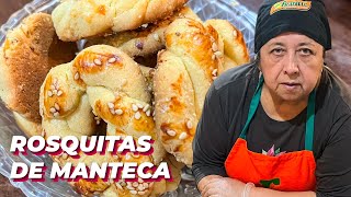 Cómo hacer ROSQUITAS DE MANTECA peruanas  Receta paso a paso [upl. by Oulman]