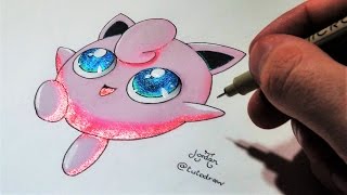 Comment dessiner Rondoudou Kawaii Tutoriel  Brillant [upl. by Aindrea]