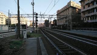 Transito treno thello E444046E402 Alla Stazione di Genova Sampierdarena [upl. by Milon]