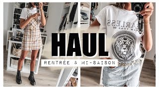 HAUL amp TRY ON  Rentrée amp Misaison [upl. by Haslett]