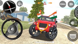 dollar song sidhu moosewala real indian mahindra thar ll offroading game ll new game play ll [upl. by Waddle]