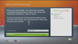 How to Recover XBOX Live Gamertag XBOX 360 V1 [upl. by Ynafetse]