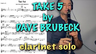 Take Five by the Dave Brubeck Quartet clarinet solo [upl. by Natasha463]