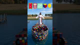 Will a Rubiks Cube Boat Hold Jesus Weight shorts [upl. by Inar]