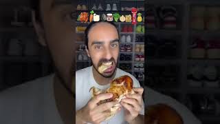 Food ASMR Eating a Rotisserie Chicken and other snacks [upl. by Marchese]