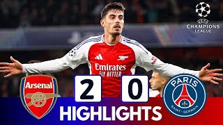 Arsenal vs PSG  Champions League Match [upl. by Anabella342]