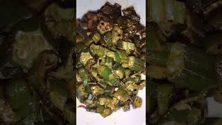 Lady finger frycookvideofoodshortvideos [upl. by Atinuj]