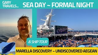 MARELLA DISCOVERY  Ship Tour amp Sea Day  Solo Cruise  Undiscovered Aegean [upl. by Eaves]