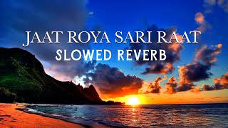 Jaat Roya Sari Raat  Haryanvi Song  Slowed Reverb [upl. by Orel]