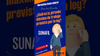 ¿Cuál es la jornada máxima de trabajo prevista por la ley [upl. by Ancier]