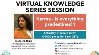 Karma  is everything predestined Prarabdha karma vs free will and the play of the gunas [upl. by Arutak960]