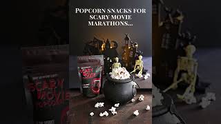 Scary Movie Popcorn Bloody Red amp Graveyard Black spookyseason halloweensnacks [upl. by Dey]