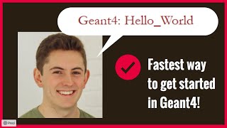 Easiest way to get started with Geant4 2023 [upl. by Zenia107]