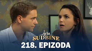 Igra sudbine  Sezona 01  Epizoda 218 domaća serija [upl. by Eibbob]