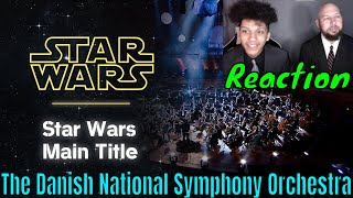 Star Wars  Main Title  The Danish National Symphony Orchestra Reaction [upl. by Cinomod]