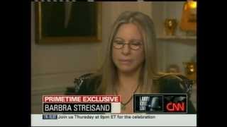 Barbra Streisand INTERVIEW on CNNs LARRY KING LIVE 25 [upl. by Atal]