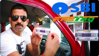 How To Stick SBI FasTag Sticker In A Car [upl. by Tosch]